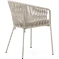 Kave Home Kave HomeStol Yanet 4-pakningNaturSpisestolerFra Homeroom