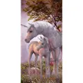 MCU Unicorn Badehåndklæde 70 x 140 cm