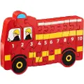 Adlibris Puslespill brannbil 1-10