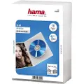 Hama - Lager-CD/DVD-smalcover - kapasitet: 1 CD - gjennomsiktig (en pakke 10)