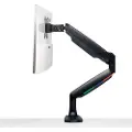 Kensington SmartFit One-Touch Monitorarm, Høydejusterbar, Enkel, Svart