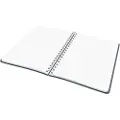 Leitz Cosy - Notisbok - spiralbundet - B5 (176 x 250 mm) - 80 ark / 160 sider - linjert - velvet gray - laminert kartong