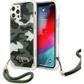 GUESS Guhcp12mksarka Iphone 12 Pro 6.1 Khaki Camo Collection Telefondeksel