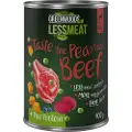 Greenwoods Less Meat Peas med erter 6 x 400 g - Storfe