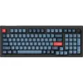 Keychron V5 MAX QMK/VIA Wireless RGB Hot Swap Jupiter Brown - Carbon Black - Gamingtastatur - Nordisk - Svart