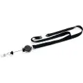 Durable 833001, Merkeholder, Metall, Plast, Tekstil, Sort, 80 cm, China, Pakke