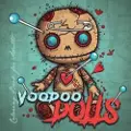 Monsoon Publishing Voodoo Dolls Coloring Book for Adults
