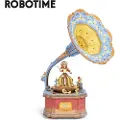 Robotime Technology Model Puzzle 3D grammofon