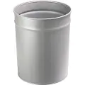 Raidsonic technology Papirkurv Twinco, metall, 20 L, aluminiumsgrå