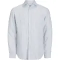 Jack & Jones Parker Linen Stripe Skjorte Med Lange Ermer