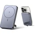 UGREEN Sammenleggbart stativ, Magnetisk batteri Nødlader - Grey - 10000 mAh