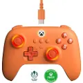 8Bitdo Ultimate C - Håndkonsoll - kablet - oransje - for Microsoft Xbox One, Microsoft Xbox Series S, Microsoft Xbox Series X, PC