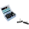 Elvedes V-type 60 Mm Komplette Felgbremseklosser 25 Par