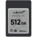 EXASCEND Cfexpress 4.0 Type A Essential Pro 512gb Minnekort