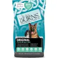 Burns Adult & Senior Original - fisk og brun ris - Økonomipakke: 2 x 12 kg