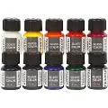 Creativ Company Glass Color Transparent, ass. farger, 10x30 ml/ 1 pk.