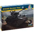Italeri M4A3E8 SHERMAN FURY, 1:35, Monteringssett, Tank, M4 Sherman, Plastikk, Second World War