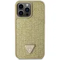 GUESS Guhcp14xhdgtpd Iphone 14 Pro Max 6.7 Rhinestone Triangle Telefondeksel