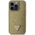 GUESS Guhcp14lhdgtpd Iphone 14 Pro 6.1 Rhinestone Triangle Telefondeksel
