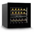 Caso | Wine Cooler | WineDeluxe WD 24 | Energy efficiency class F | Built-in | Bottles capacity 24 | Juodas