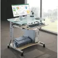Techly ICA-TB 3791A, MDF/glass, Kirsebær (frukt), 800 mm, 600 mm, 750 mm, 22,1 kg
