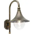 QAZQA Smart vegglampe utendørs antikk gull IP44 inkl. Wifi A60 - Daphne