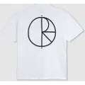 Polar Skate Stroke Logo T-skjorte hvit