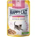 Happy Cat Pouch Meat in Sauce 12 x 85 g -Fjærkre Kitten