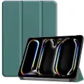 Mtp Products iPad Pro 13 (2024) Tri-Fold Series Smart Folio-etui - Grønn