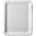 Papstar pure, Plate, Rektangulær, Papir, Hvit, Monokromatisk, 250 stykker