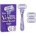 Gillette Venus Deluxe Smooth Swirl Barberblad 3-pakning