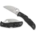 Spyderco Endela Wharncliffe foldekniv, svart