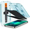 Spigen Glas.tR Ez Fit Privacy iPhone 13/13 Pro/14/16e Skjermbeskytter - 2 Stk.