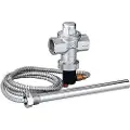 Caleffi Termisk ventil, åbner v. 95 gr - Anv. til brændekedler og stoker - Brug 451050006