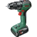 Bosch UniversalImpact 18V-60 - Hammerbor/driver - trådløs - 2 hastigheter - nøkkelfri borhylse 13 mm - 60 N·m - 2 batterier - 18 V
