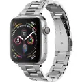 Spigen Apple Watch Series 11/10/9/8/7/6/SE 3/SE Spigen Modern Fit Reim - 40mm/41mm/42mm - Sølv