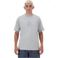 New Balance Iconic Collegiate Graphic Kortarmet T-skjorte