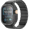 DUX Apple Watch Ultra/Ultra 2 Dux Ducis OA One-piece Rem med etui - 49mm - Svart