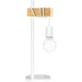 Eglo TOWNSHEND Bordlampe - eikefarget og hvit