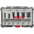 Bosch - Fresekutter - for tre, bløtt tre, løvtre, profiles - 6 deler - 6 mm, 8 mm, 10 mm, 12 mm, 20 mm, 16 mm - lengde: 50 mm, 60 mm, 54 mm