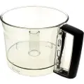 Magimix - Skål - for kjøkkenmaskin - svart håndtak - for CS 5200 XL Cuisine Système 5200 XL, CS 5200 XL