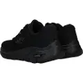 SKECHERS for man. 232040 Arch Fit shoes black (45), Fabric, Flat, Laces, Casual, Sport, Multisport