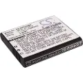 24hShop Batteri til kamera for Sony Bloggie Touch, MHS-TS20, MHS-TS20/S osv.