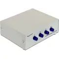 DeLOCK Serial Switch RS-232 4-port manual - Switch - 4 x seriell - stasjonær