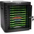Kensington Charge & Sync Cabinet, Universal Tablet - Kabinettenhet - for 10 nettbrett - svart