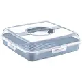 Keeeper Mėlyna CAKE BOX PARTY-BUTLER 34,5x34,5x10,5cm NORDIC Mėlynas (10664)