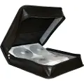 MediaRange - Lomme for CD/DVD-plater - 300 plater - syntetisk skinn - svart