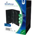 MediaRange Retail pack 6er-DVD-Box - DVD oppbevaringseske - kapasitet: 6 CD/DVD (en pakke 5)