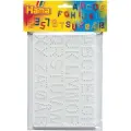 JBM Ironing beads Pegboards-Letters and numbers