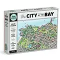Galison The City By the Bay 1000 Piece Maze Puzzle